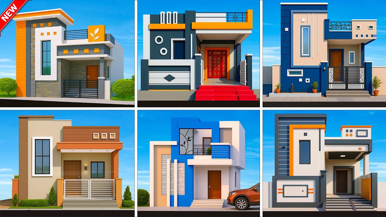 Most Attractive 25+ Small House Elevation Designs 2025 | 10 Lakh Low Budget House Elevation Designs