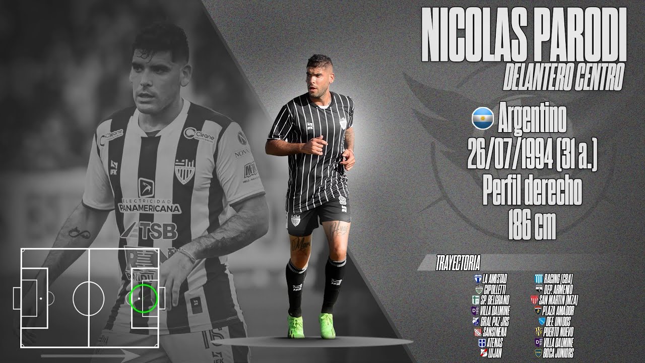 Nicolas Parodi - Delantero Centro 2025