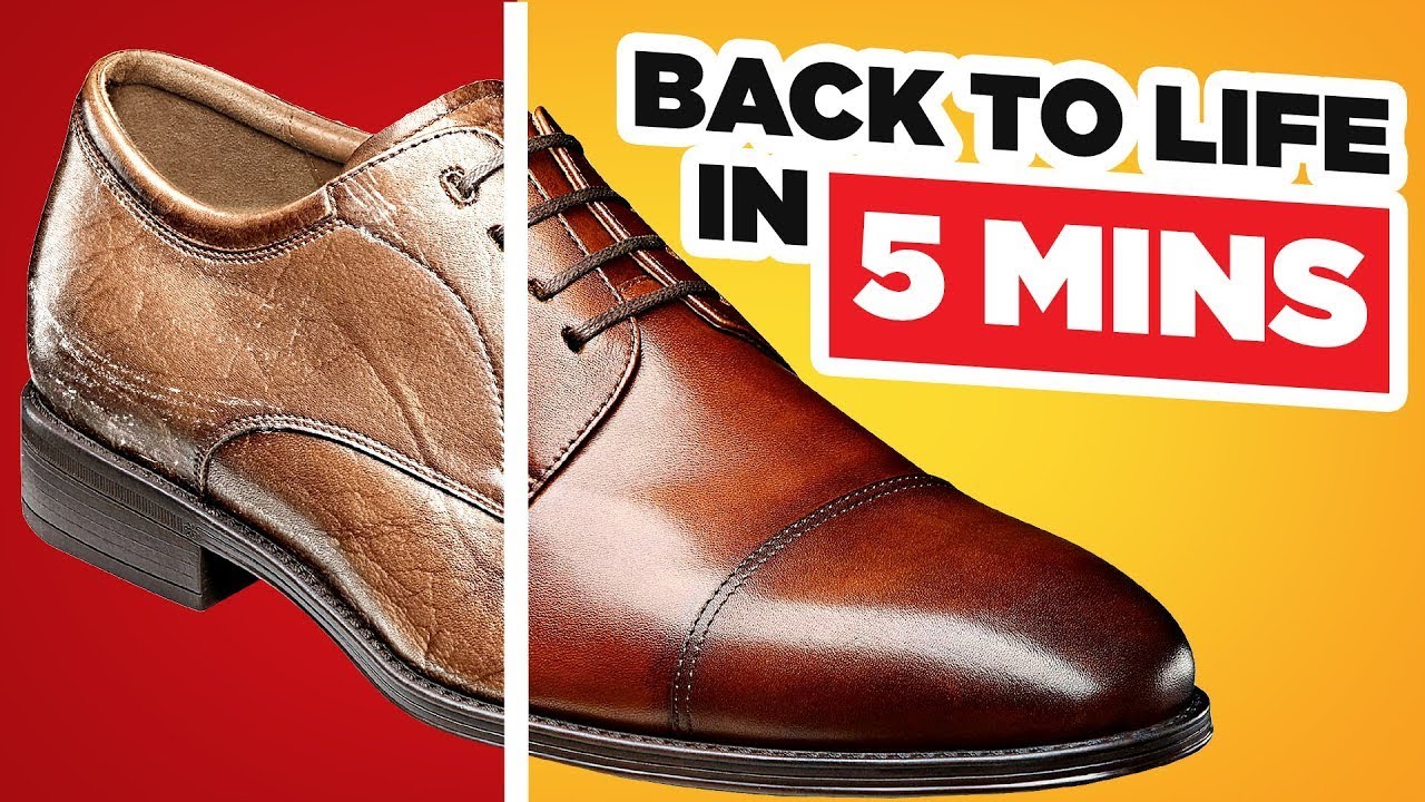 Bring Your Dress Shoes Back To Life - No More Creases & Scuff Marks