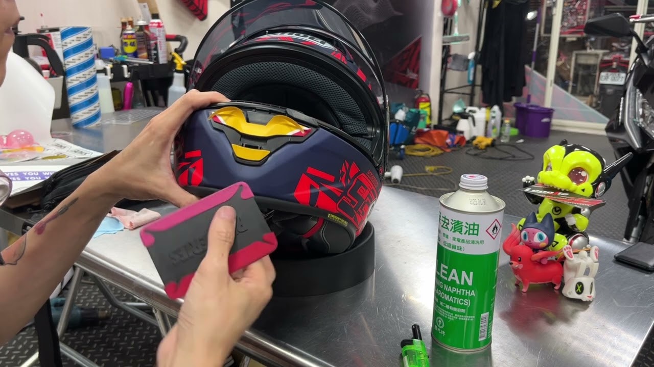 Believer 膜創 shoei x15 motogp選手樣式redbull下巴貼膜教學