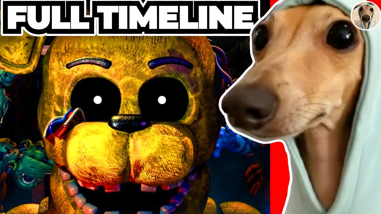 THE FNAF LORE IS INSANE😭🤯 | Reacting To The COMPLETE FNAF LORE TIMELINE!
