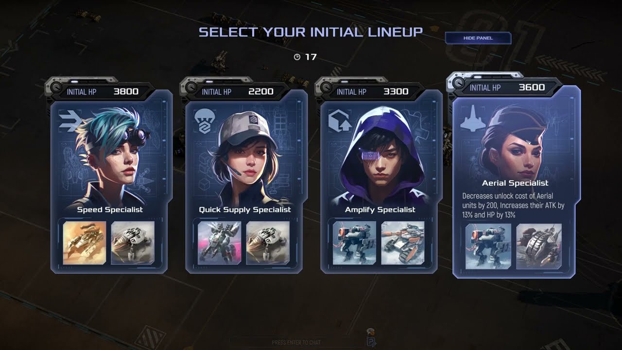 Mechabellum 2x2 vs Snipers