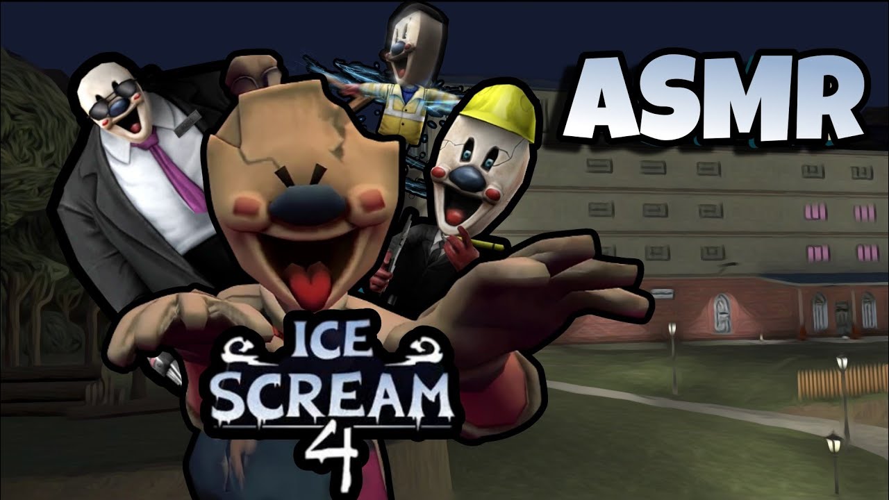 ASMR jugando Ice scream pt.4 🍦🥶
