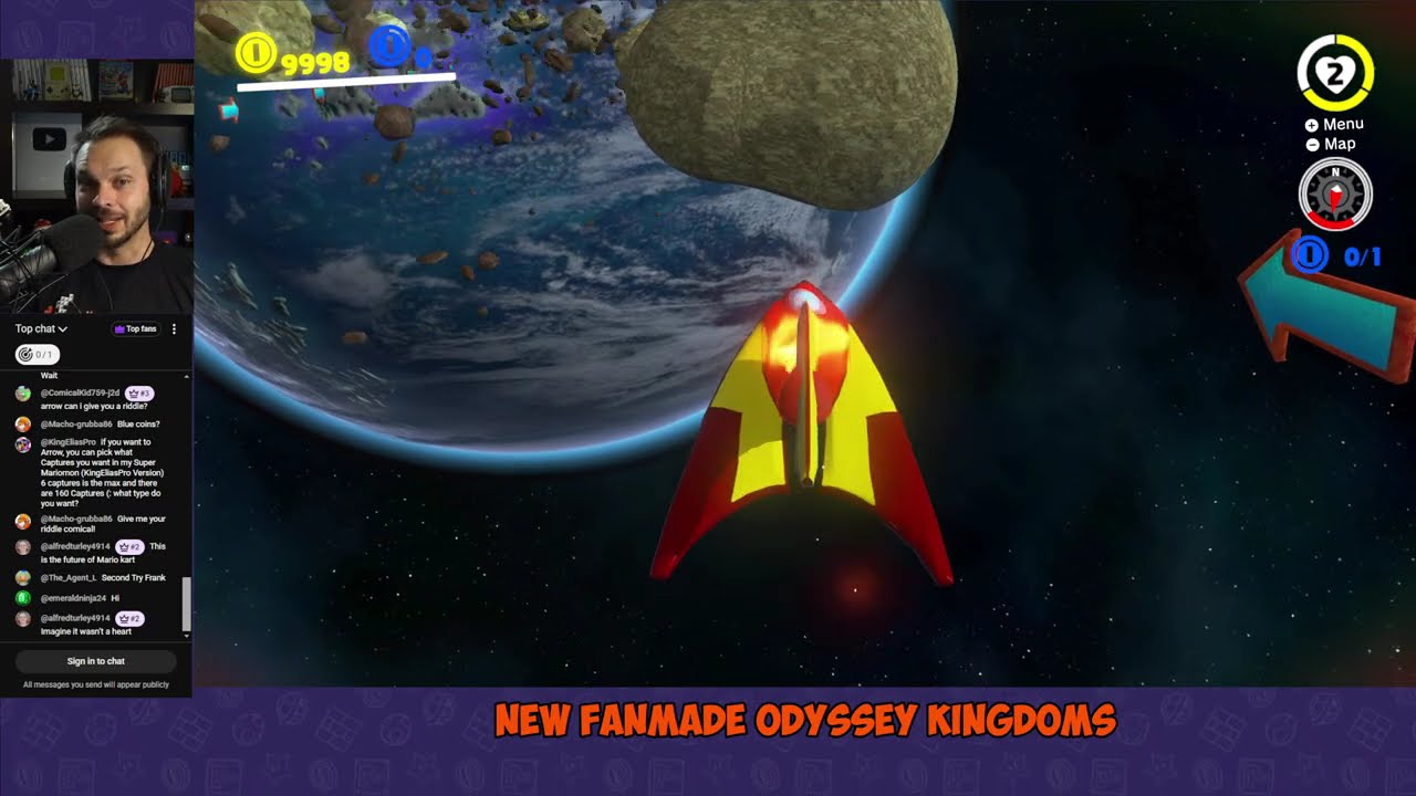 New kingdom in Odyssey, Updated Kingdom, then Minecraft