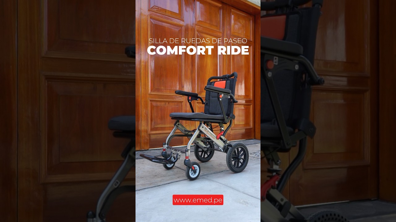 Silla de ruedas de Paseo COMFORT RIDE 🧑‍🦽👩‍🦽