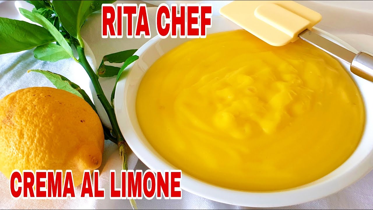 CREMA AL LIMONE🍋RITA CHEF | Perfetta per farcire torte e dolci.
