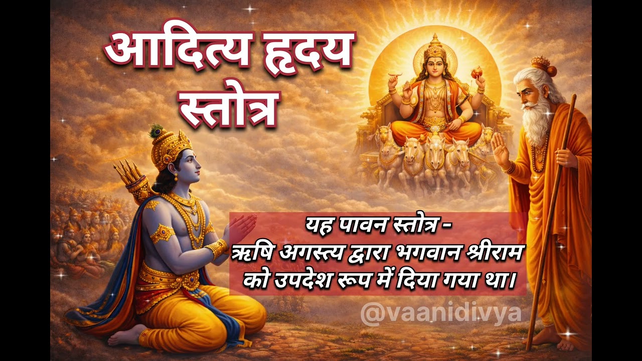 आदित्य हृदय स्तोत्र | सूर्य देव की कृपा पाने का शक्तिशाली स्तोत्र | Surya Stotra#viral #sun 