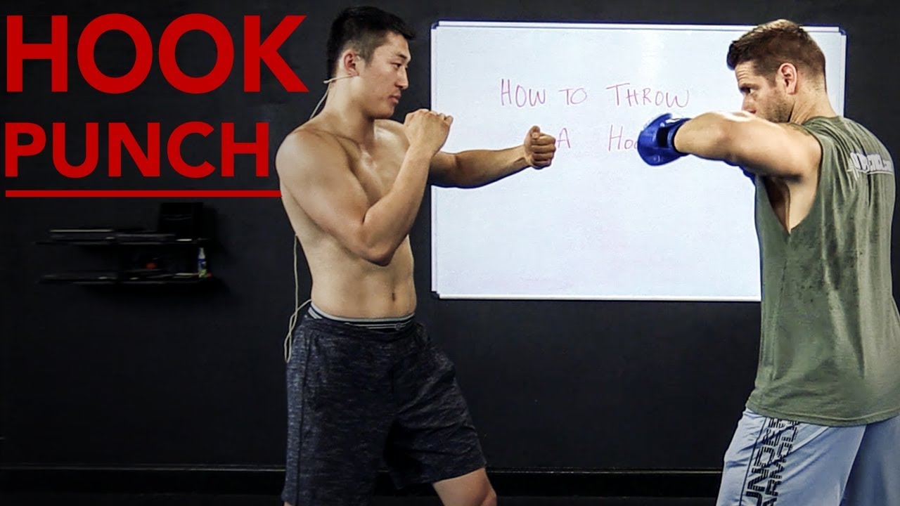 North American Muay Thai Champion Teaches How to Throw a Hook Punch in Boxing