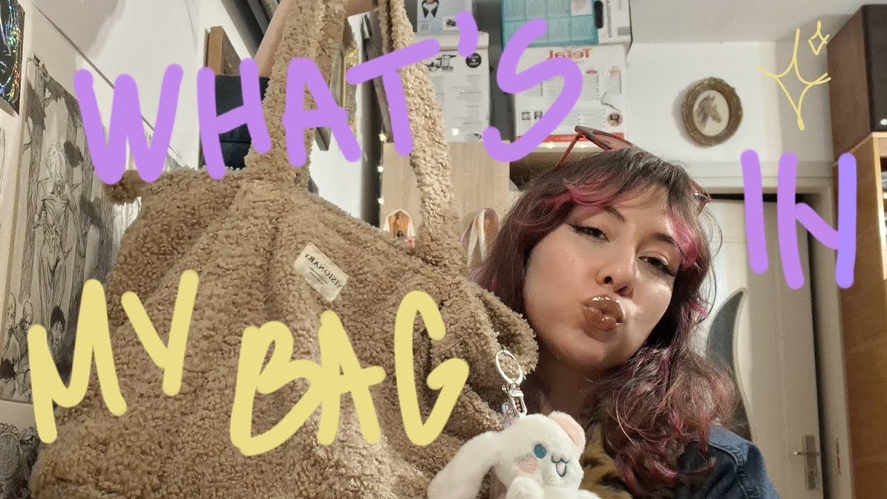 asmr what's in my bag☆