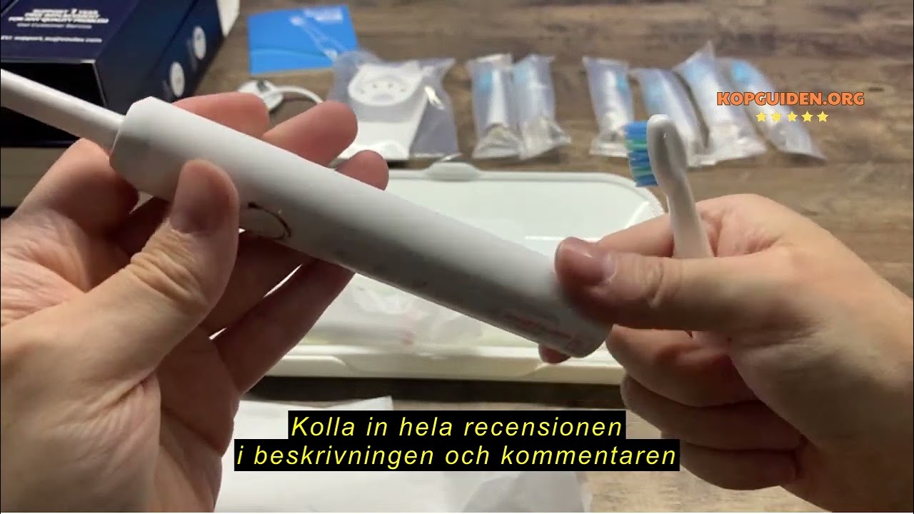Produktrecension av Coulax Pro Elektrisk Tandborste Elektriska Tandborstar - Coulax Sonic Elektrisk