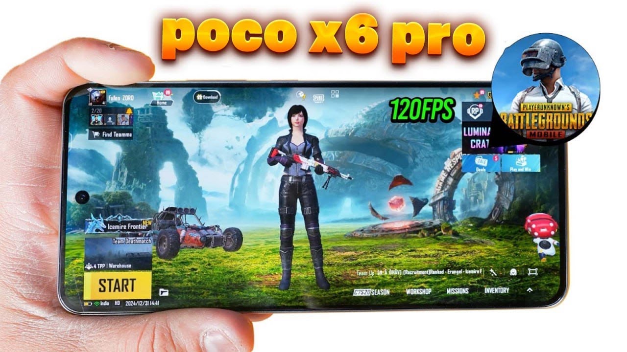 بعد از دوسال X6 pro بلاخره 120FPS شد ( کیلیک بیت نیست ) 🔥😬