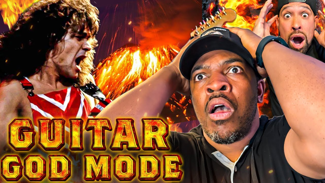 Eddie Van Halen KO'd this BATTLE RAPPER! FIRST time SEEING Eruption Guitar Solo,, That whammy bar..