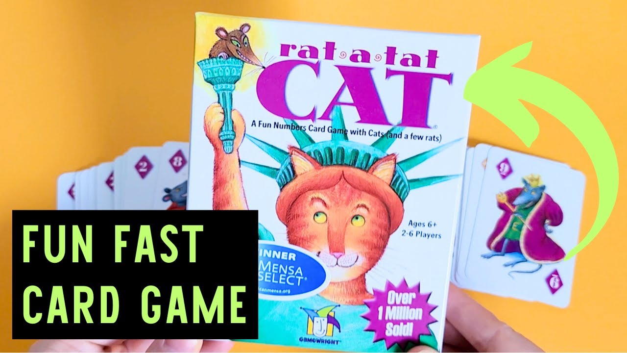 Как играть в Rat A Tat Cat: семейную карточную стратегическую игру