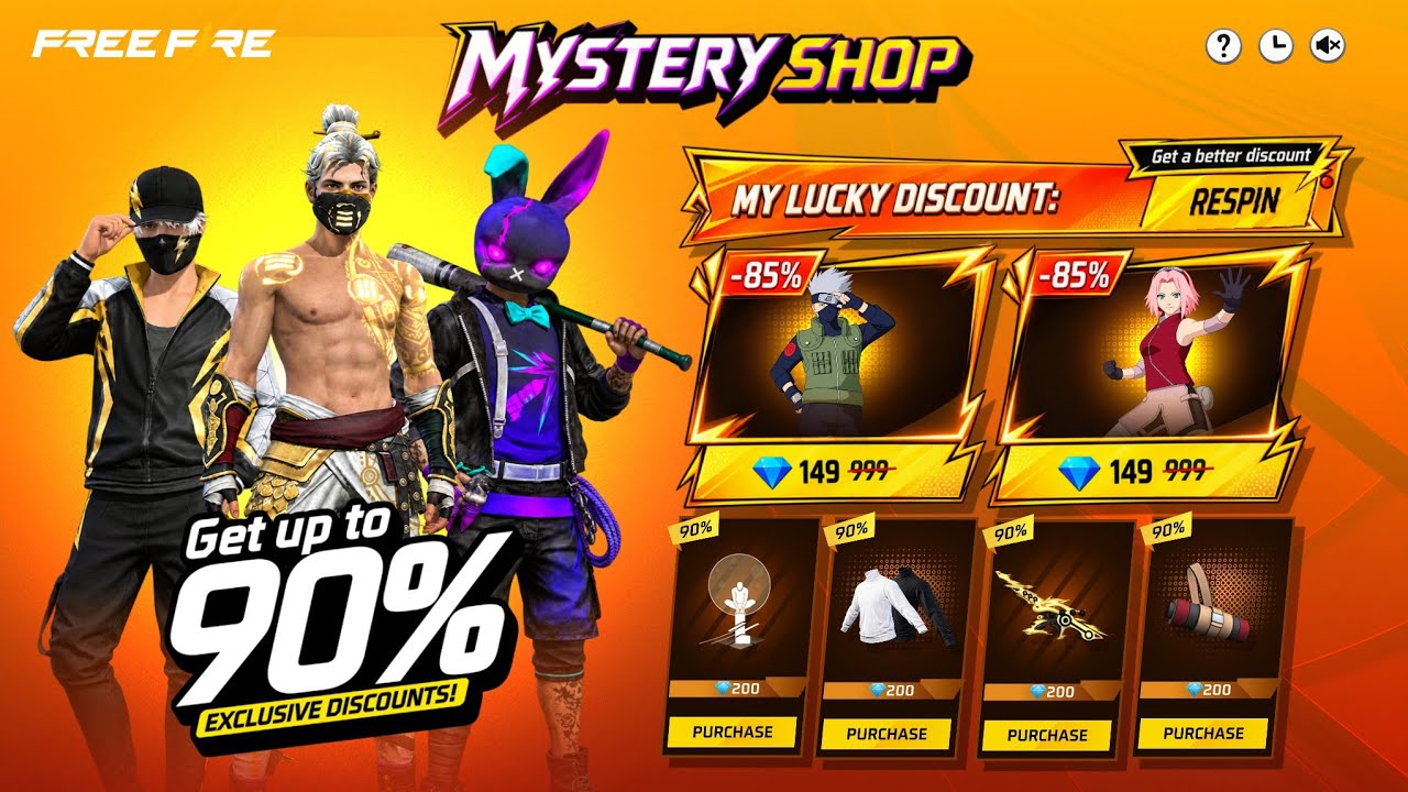 New Mystery Shop Discount Event Confirm Date | Prime Diamond Free Fire | Free Fire New Event