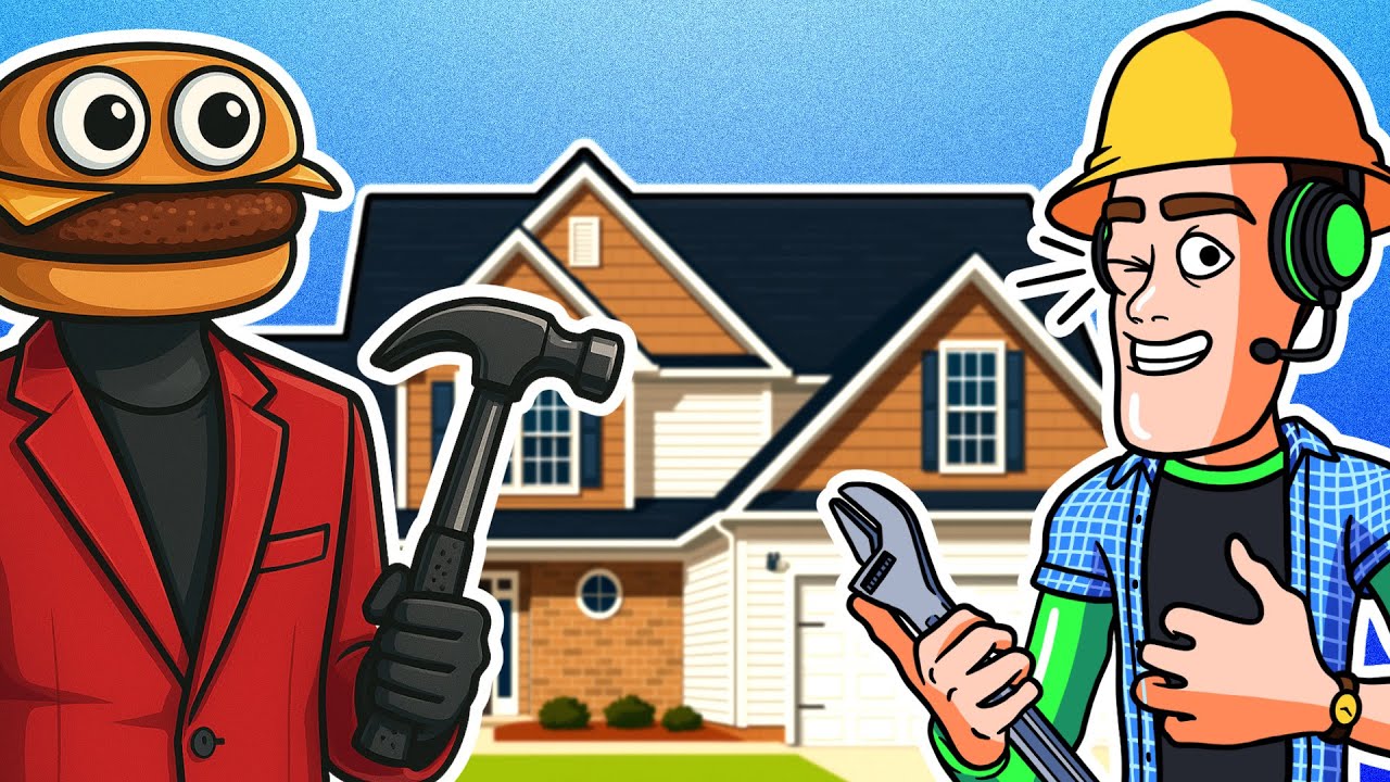 Two Friends Buy DISGUSTING Houses and Fix Them for Profit! (House Flipper 2)