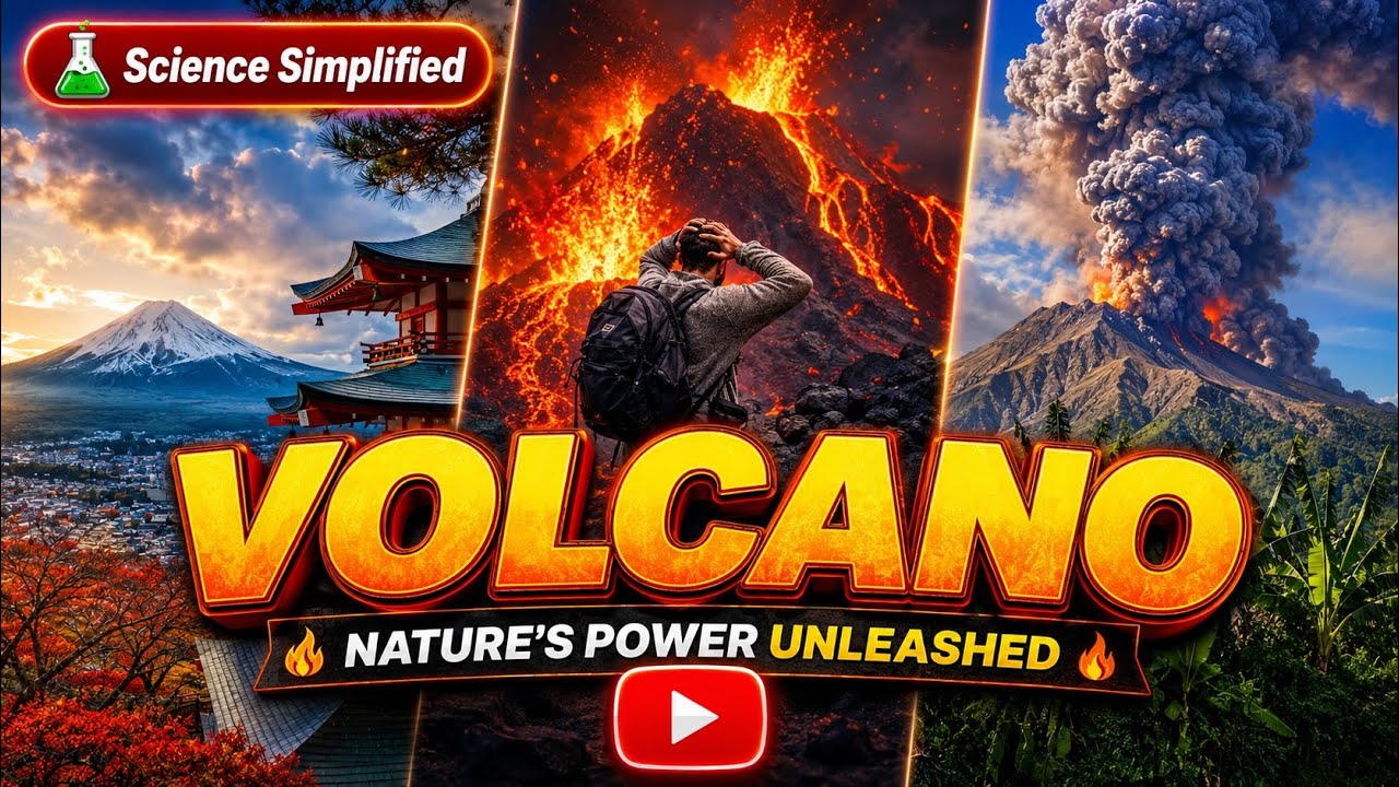 Volcano | Science Simplified | Educational Videos for Kids