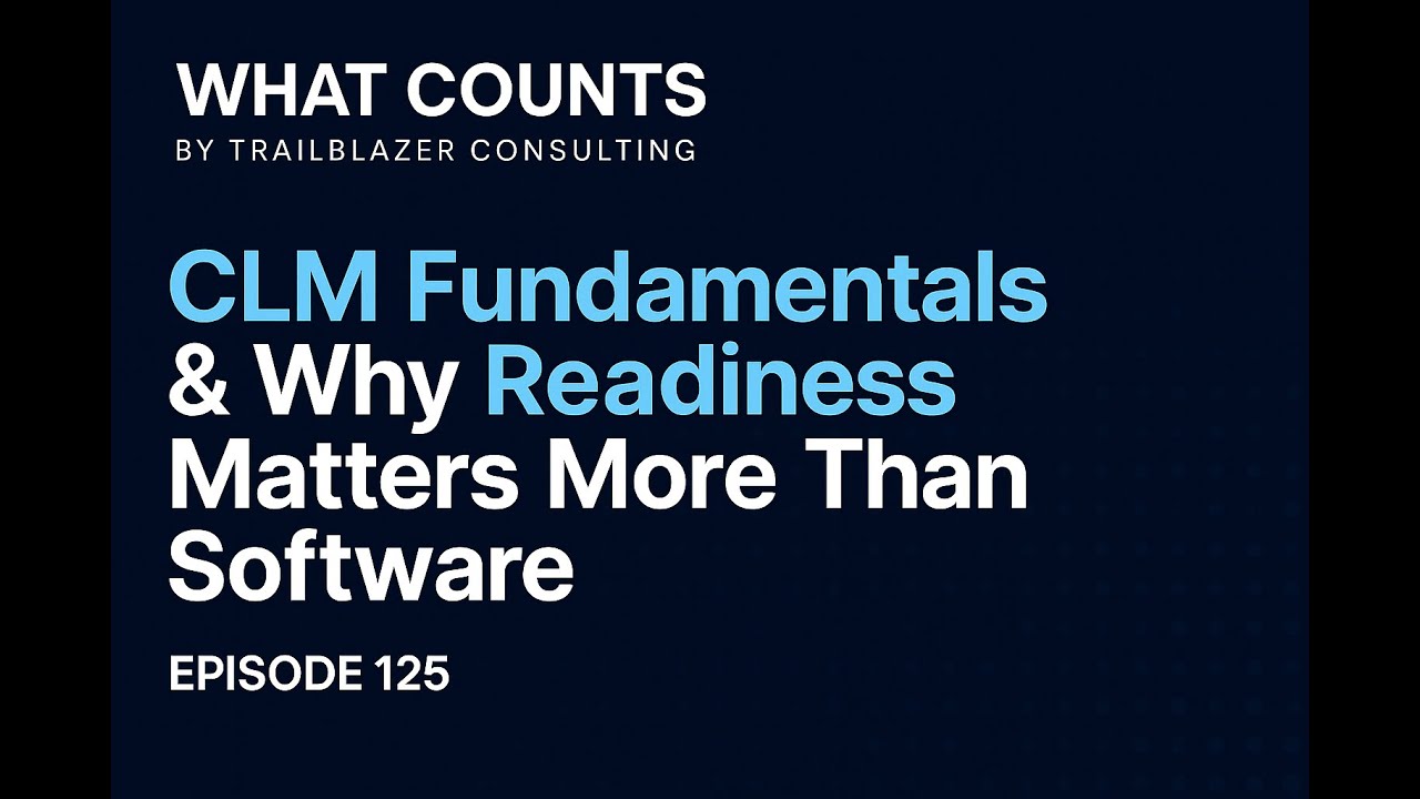 CLM Fundamentals: Why Readiness Matters More Than Software