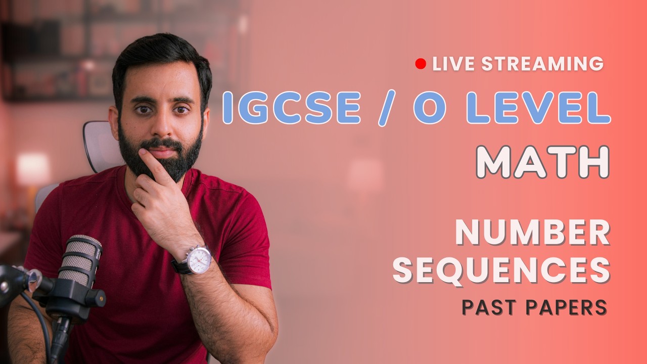 IGCSE/O LEVEL Maths - Number Sequences Continued (Past Papers)