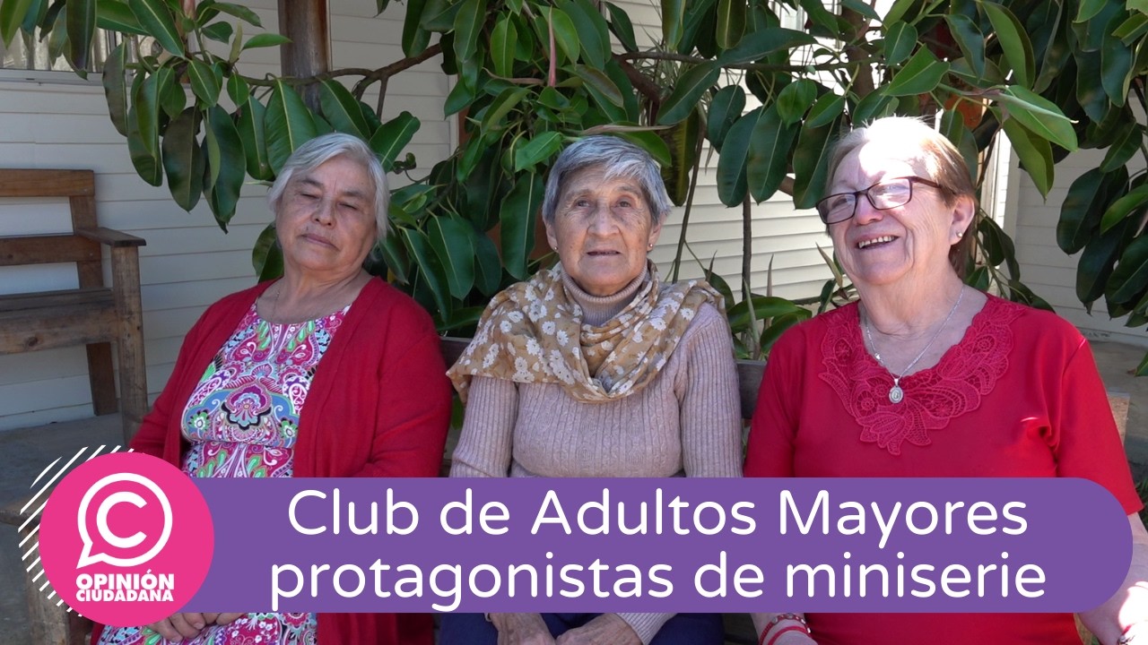 Club de Adultos Mayores Las Violetas protagoniza nueva serie