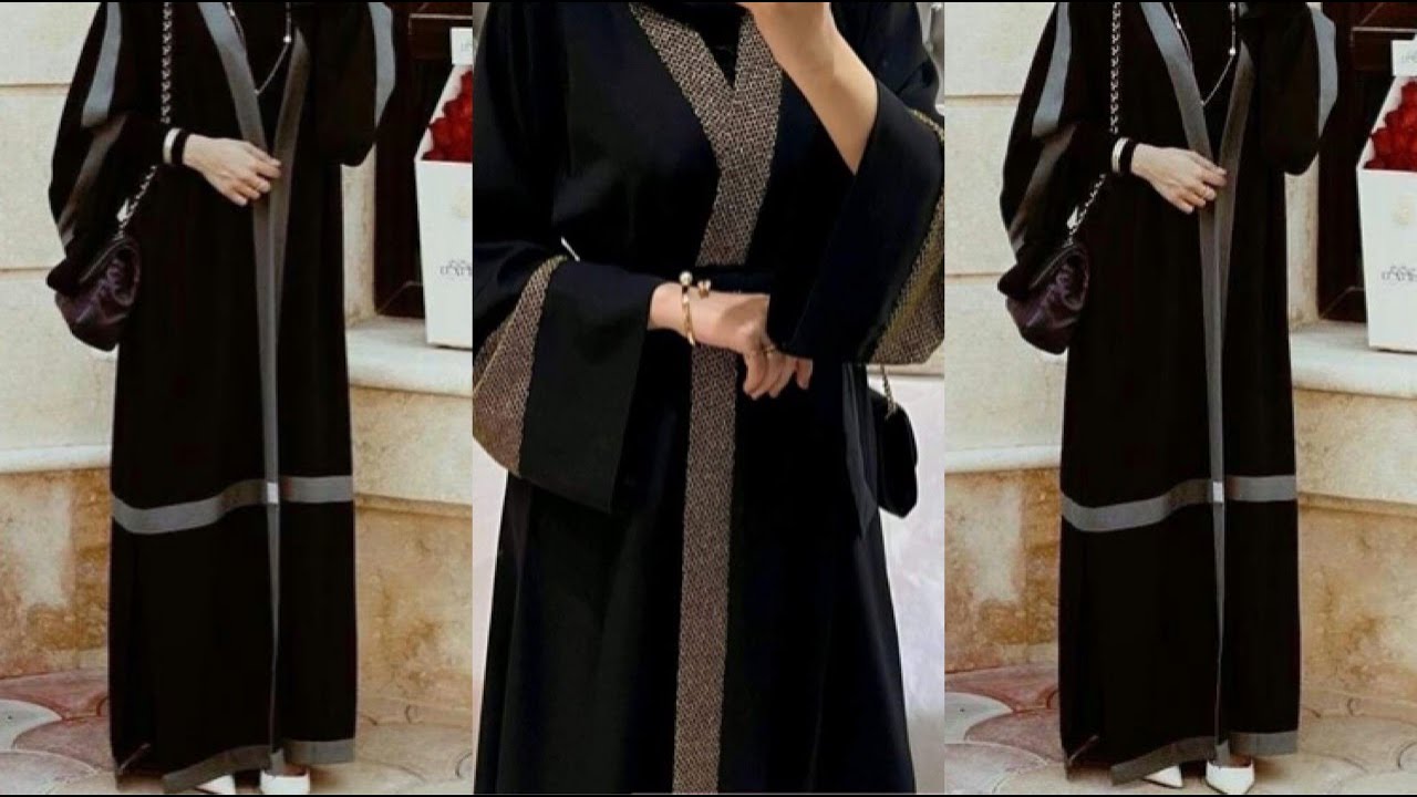 Shrug Abaya Cutting And Stitching/Front Open Abaya Cutting And Stitching / Shrug burqa cutting