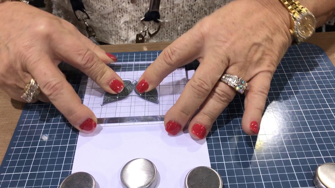 Kissing Stamp Technique with Wendy Vecchi - Creativation 2019