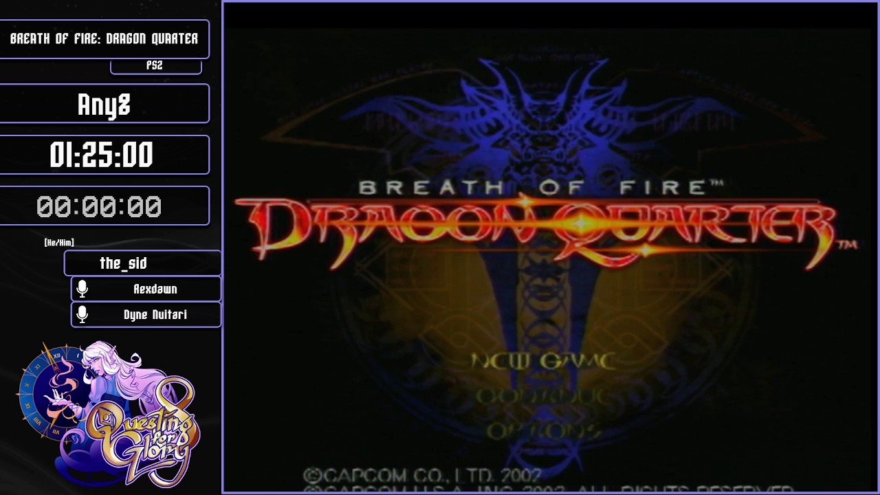 Breath of Fire: Dragon Quarter Any% by The_Sid - Questing for Glory 8