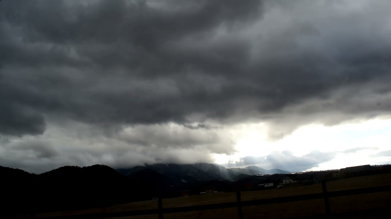 Timelapse 18 min in 17 sec Bucegi 1/12/2021