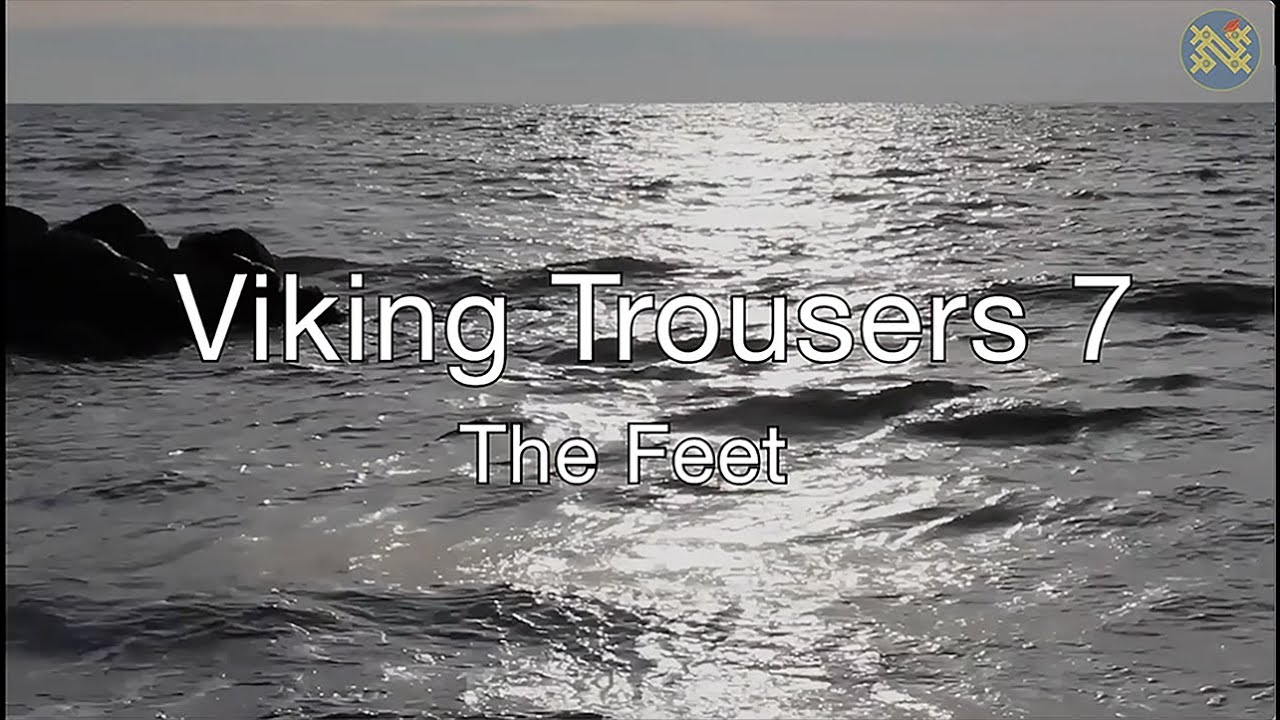 Viking Trousers 7  The Foot