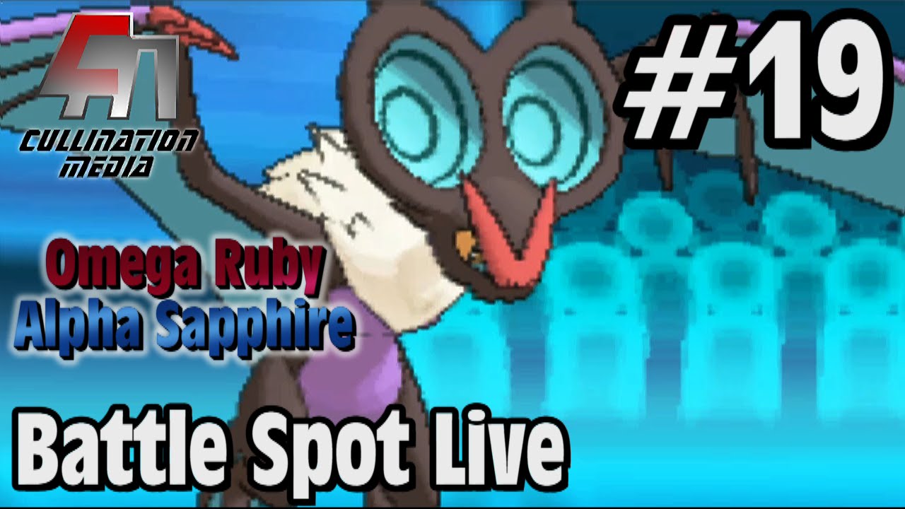 Pokemon Omega Ruby and Alpha Sapphire: Battle Spot Live #19: Noivern Makes Some Noise!