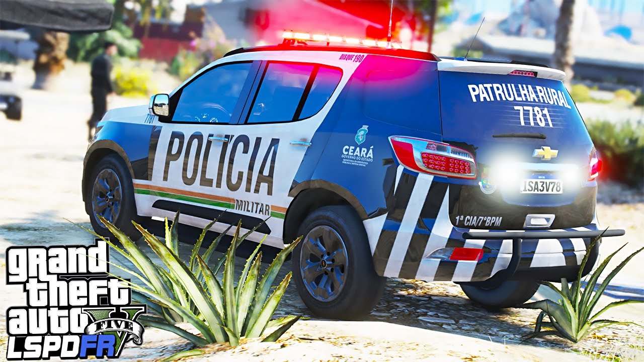 PATRULHA RURAL ACABEI COM ENCOTRO DOS NOIAS! - PMCE - GTA 5 ROTINA POLICIAL