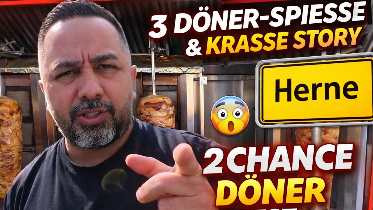 3 D&ouml;ner-Spie&szlig;e & krasse Story 😳 2 Chance D&ouml;ner Herne Test