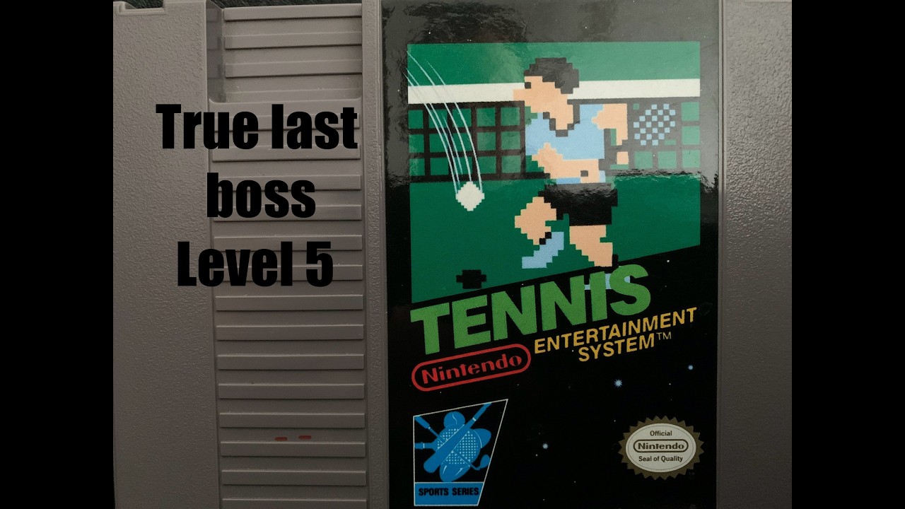 Gameplay Tennis Nes Pal Level 5 [Un peu de sport]