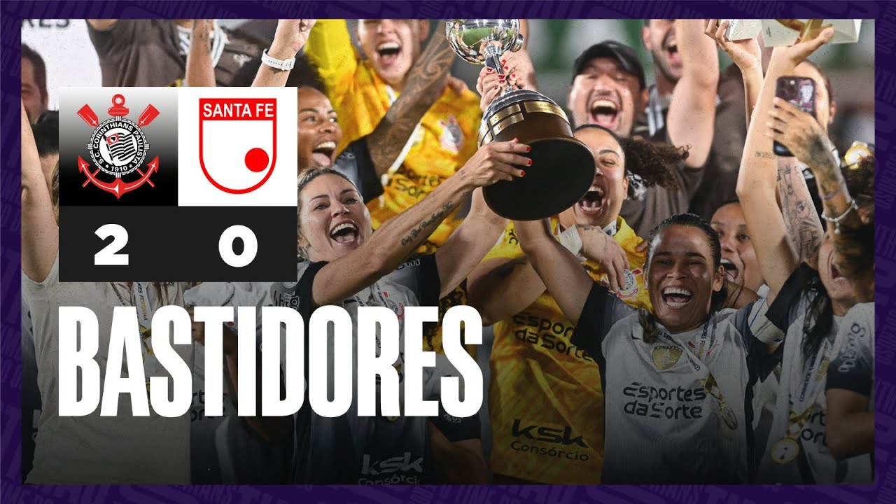 PENTACAMPEÃS! As Brabas vencem o Santa Fe por 2 a 0 e conquistam a CONMEBOL Libertadores Femenina!