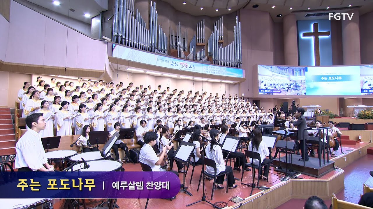 주는 포도나무-예루살렘찬양대