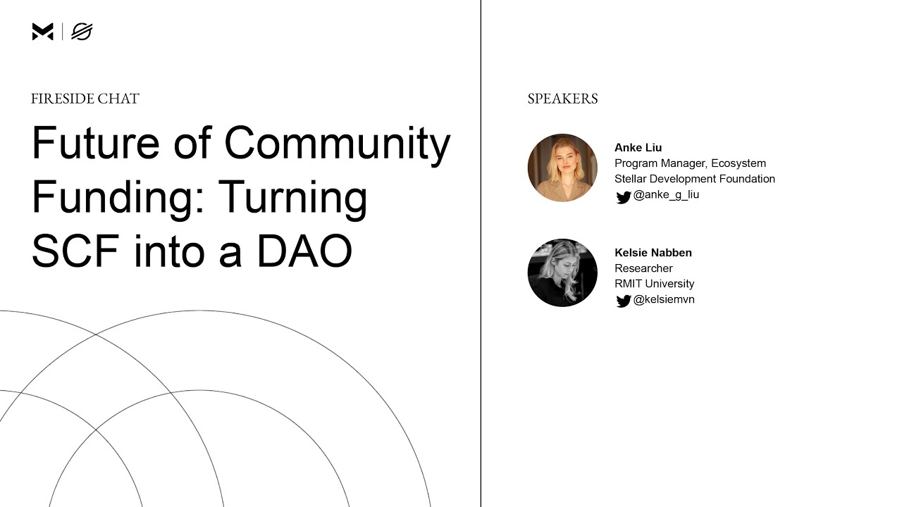 Future of Community Funding: Turning SCF into a DAO