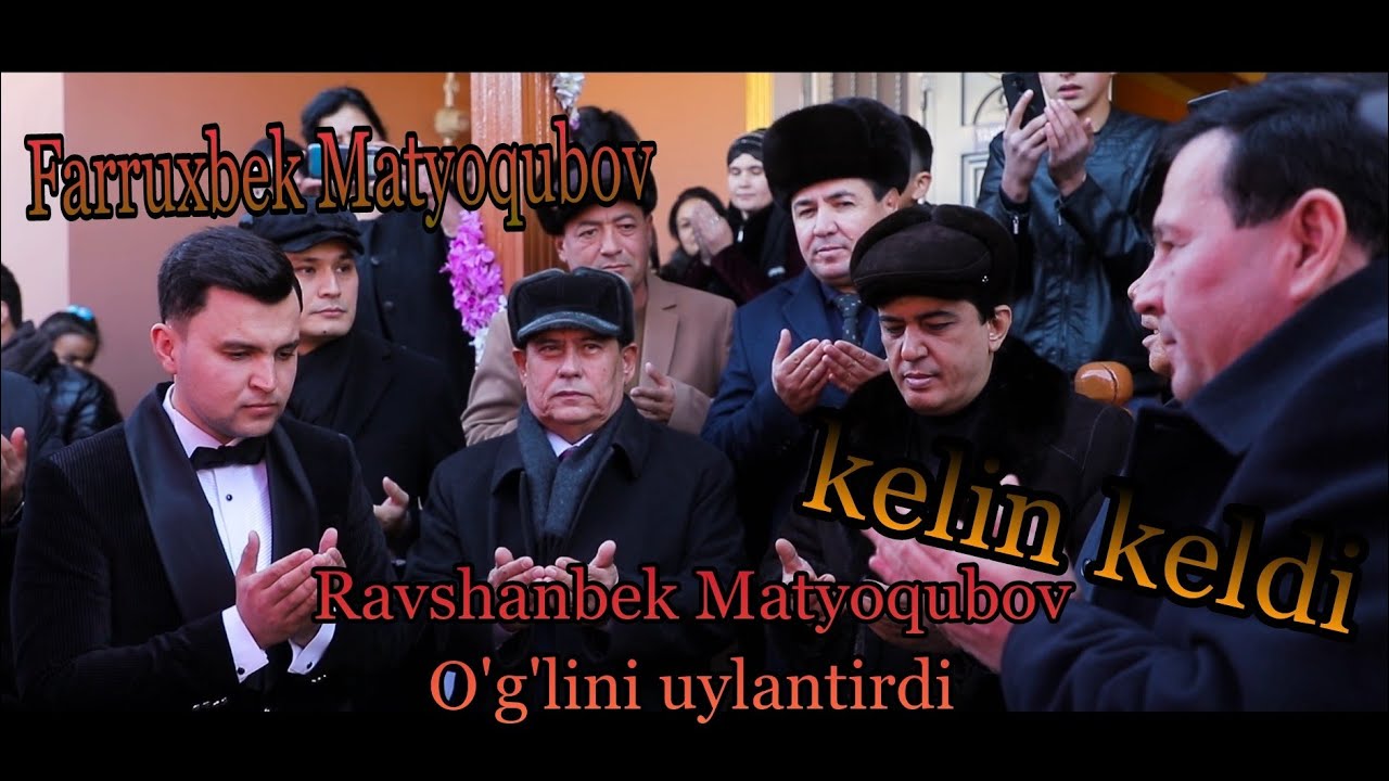Farruxbek Matyoqubov tòyi.kelin keldi 02.12.2020