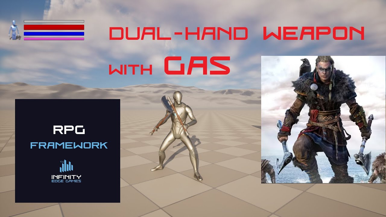 #12 Dual-Hand and Weapon-Based Abilities (GAS) | RPG Framework in Unreal Engine 5