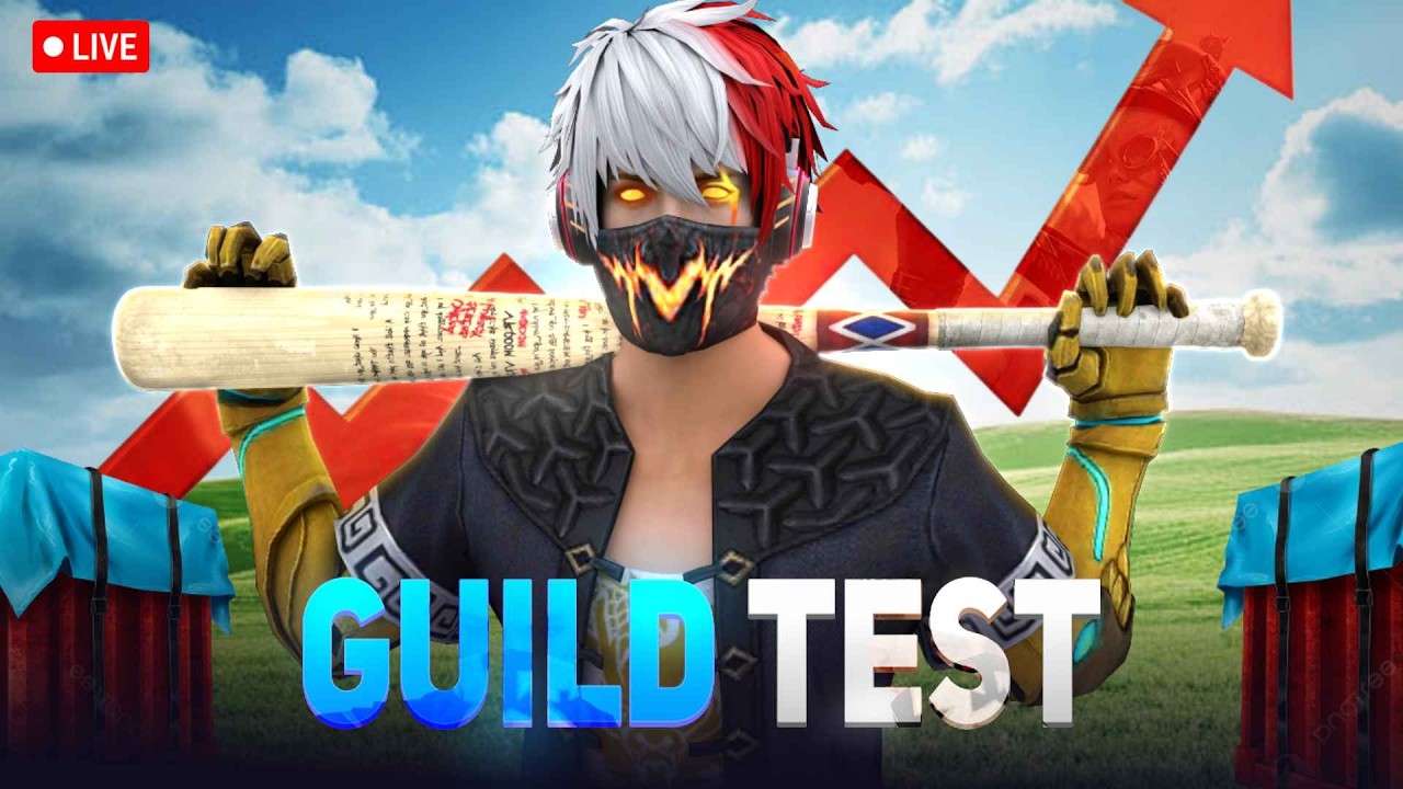 FREE FIRE LIVE GUILD TEST🎯ROOM GIVEAWAY🤯 | FF LIVE TEAM CODE GIVEAWAY || LIVE REACTION FF LIVE #ff