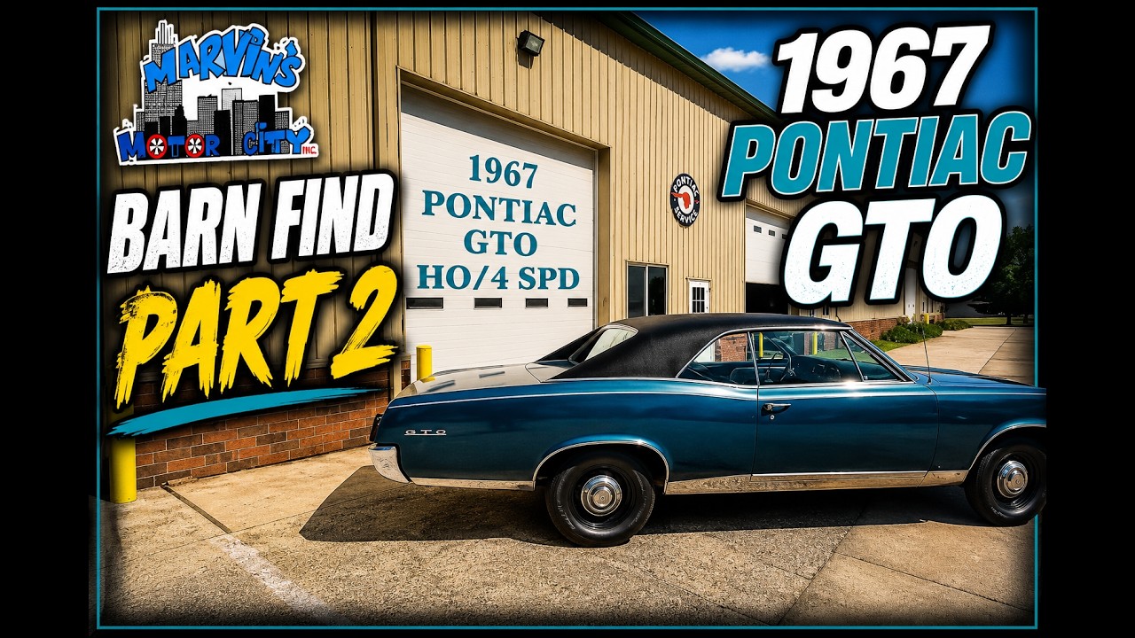 Barn Find Delivery to original owner - 1967 Pontiac GTO HO 4 speed. Part 2 True Survivor Muscle Car!