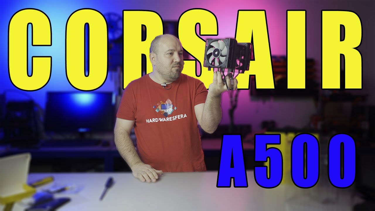 Con este disipador NO necesitas Refrigeración Liquida - Corsair A500