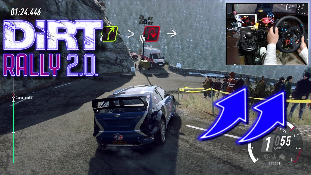 Ford Focus RS Monte Carlo / Logitech G29 DiRT Rally 2.0 DLC