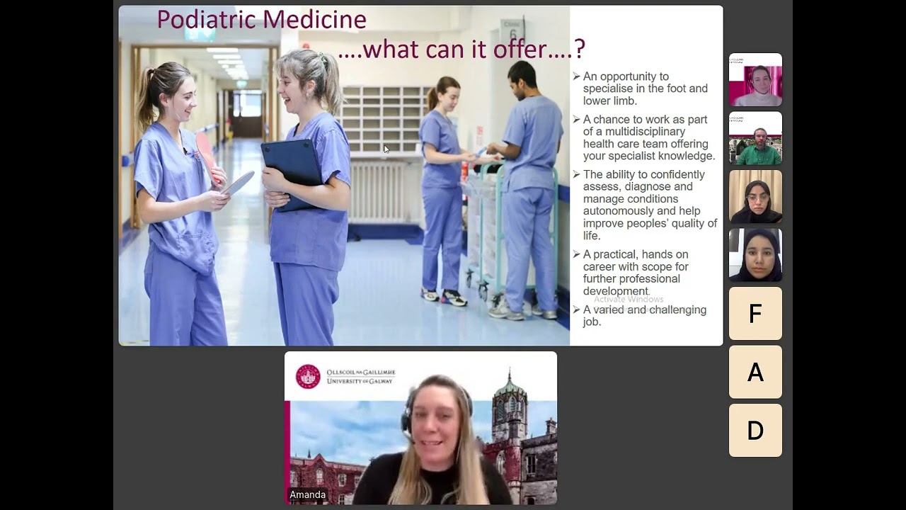Graduate Entry Podiatric Medicine