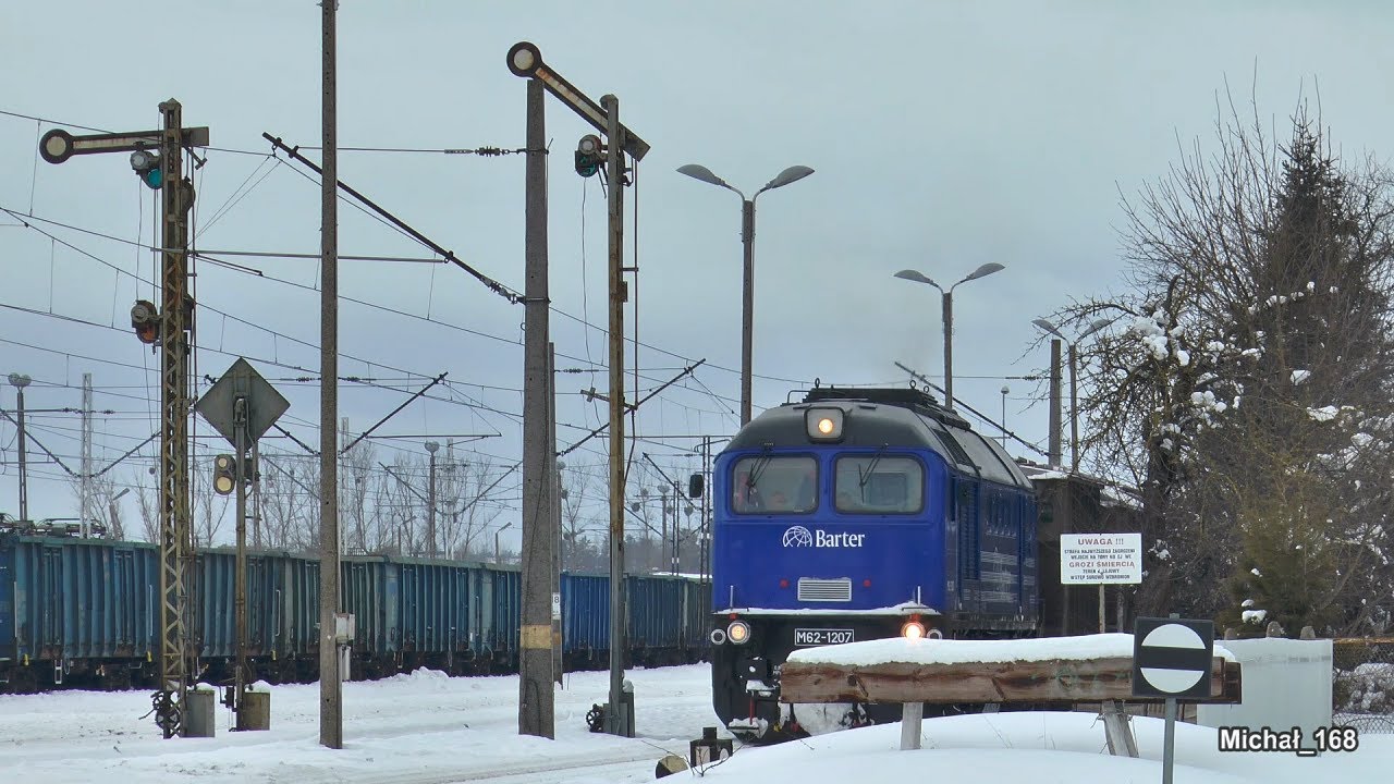 M62-1207 Barter i...3 wagony (2 ujęcia)