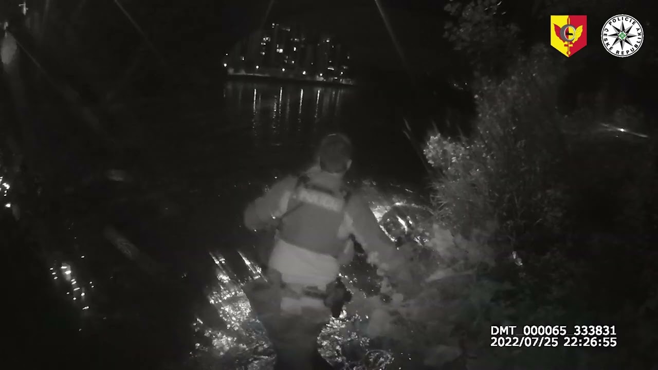 Policie ČR: Záchrana života Libeňský most