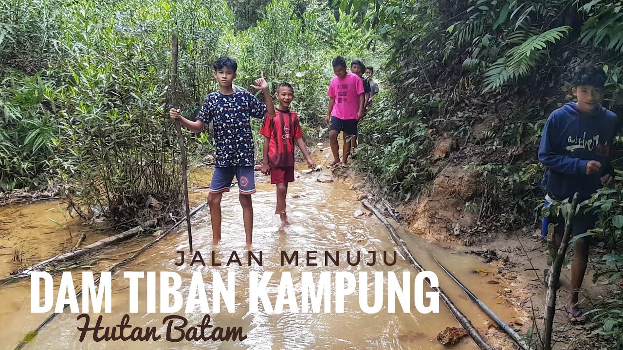 JALAN INI MENUJU KE DAM 1 TIBAN KAMPUNG BATAM ( KAMPUNG GAHARU )