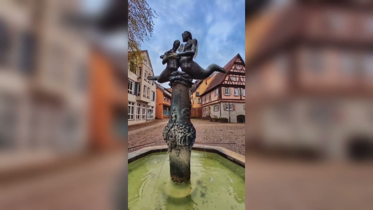 Plochingen, Stumpenhof und Fernsehturm Stuttgart