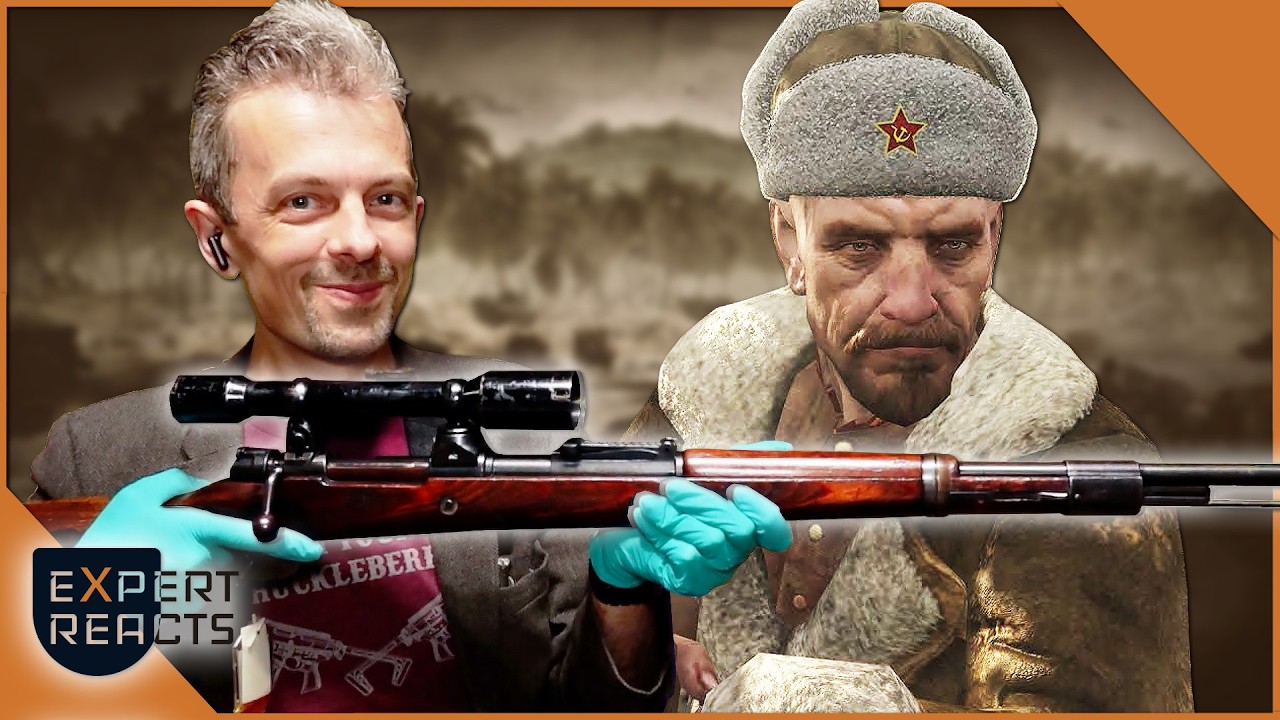 Firearms Expert Reacts to Call of Duty: World at War Guns | EXP