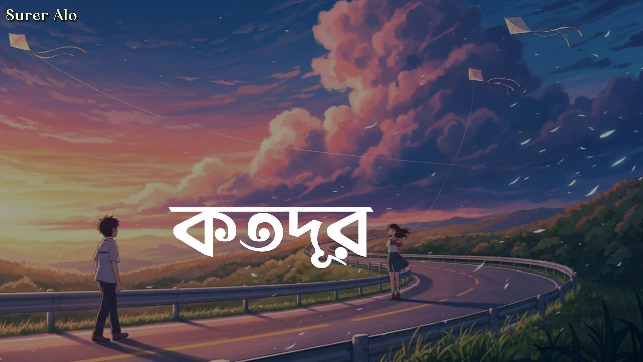 Kotodur ♪ | Lo-Fi | Tahsan   |  Bangla Lo - FI  Song  |  | Surer Alo