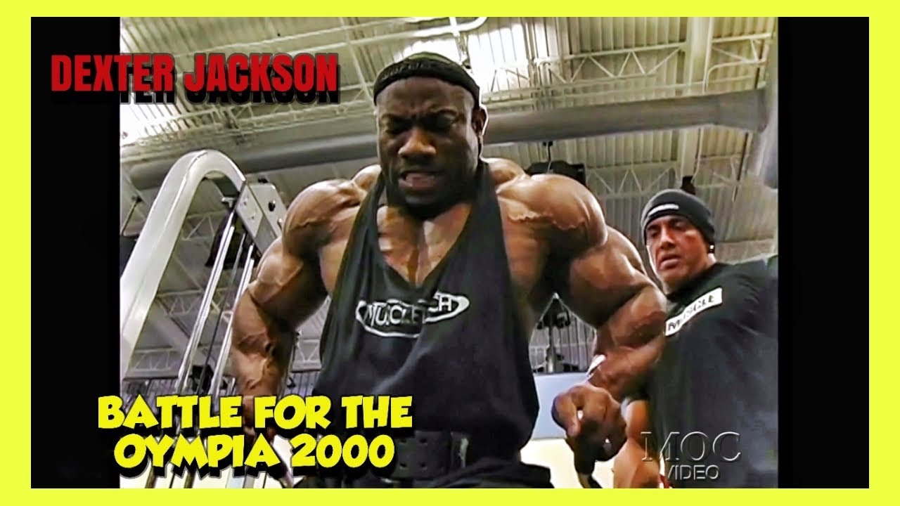 DEXTER JACKSON - SHOULDERS AND ARMS - BATTLE FOR THE OLYMPIA 2003