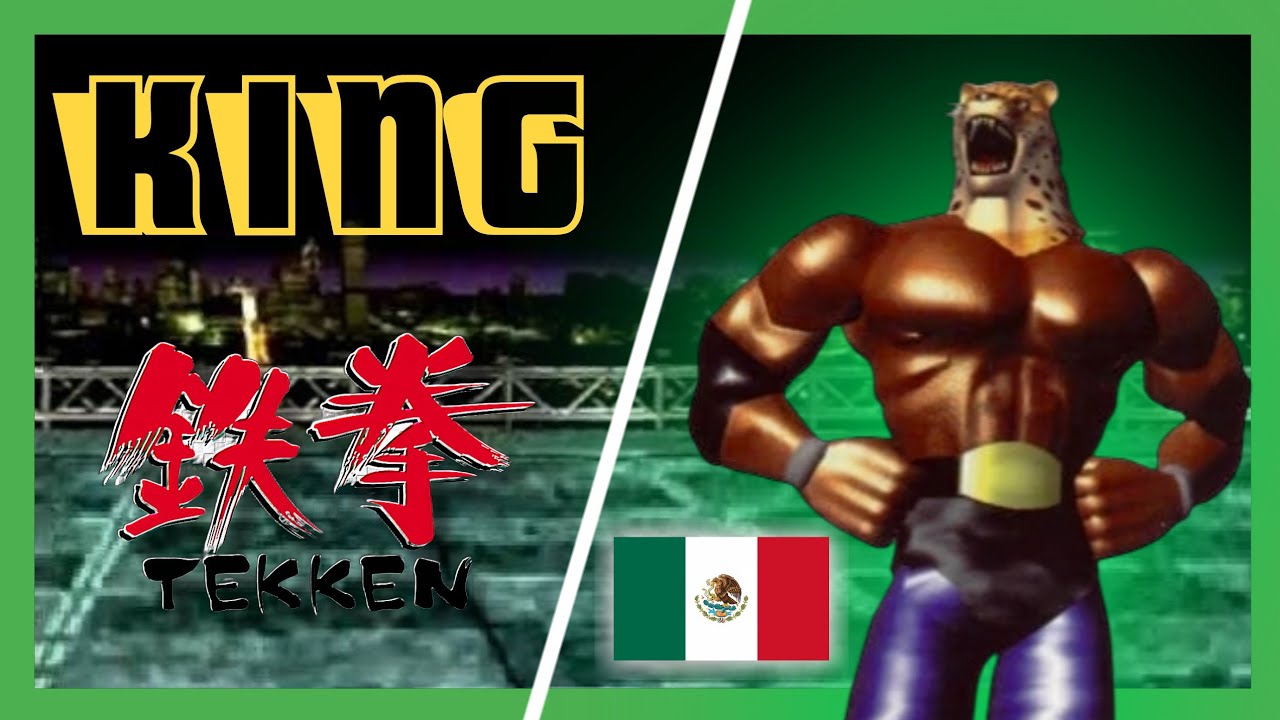 KING Arcade Medium Playthrough - TEKKEN PS1 CLASSIC
